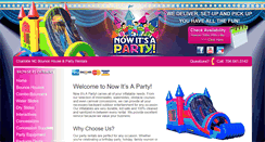 Desktop Screenshot of nowaparty.com